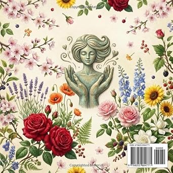 Floral Blossoms: Beautiful Flower Designs for Stress Relief and Art Therapy