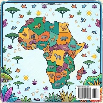 African Safari Adventures: Coloring Book