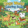 Dogs World Coloring Book