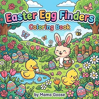Easter Egg Finders Coloring Book