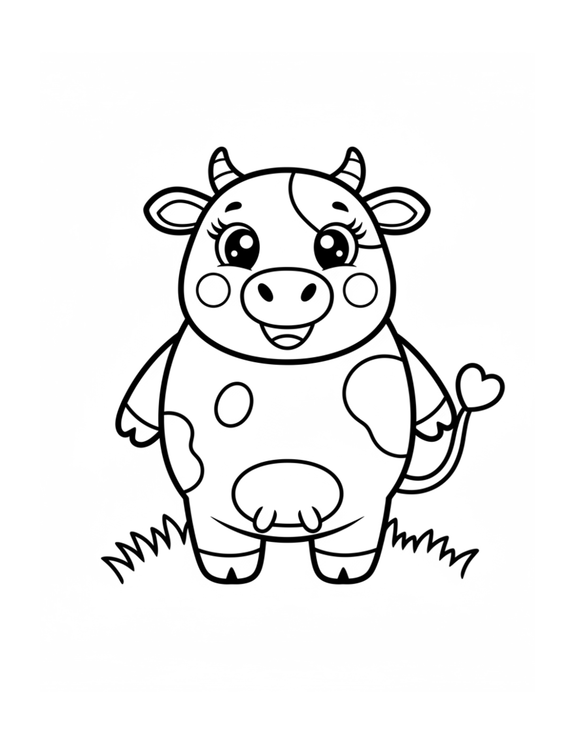 Moo, Oink & Vroom!: My First Farm Coloring Book for Toddlers Ages 2-6 — Cute Farm Animals, Tractors and Trucks